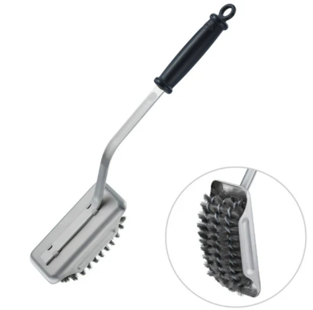Grillbürste mit Edelstahlborsten und ergonomischem Griff